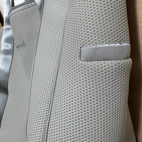 NWT! MY TAGALONGS WEEKENDER BAG BILLIE NEOPRENE Dots GREY NEUTRAL - Picture 5 of 9